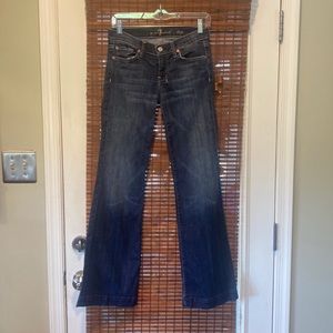 Seven for all mankind Dojo flare jeans and great condition